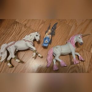 Fairy and Unicorn Figurine Set